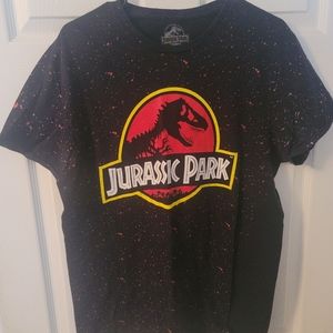 Mens SzL Jurassic Park Tshirt